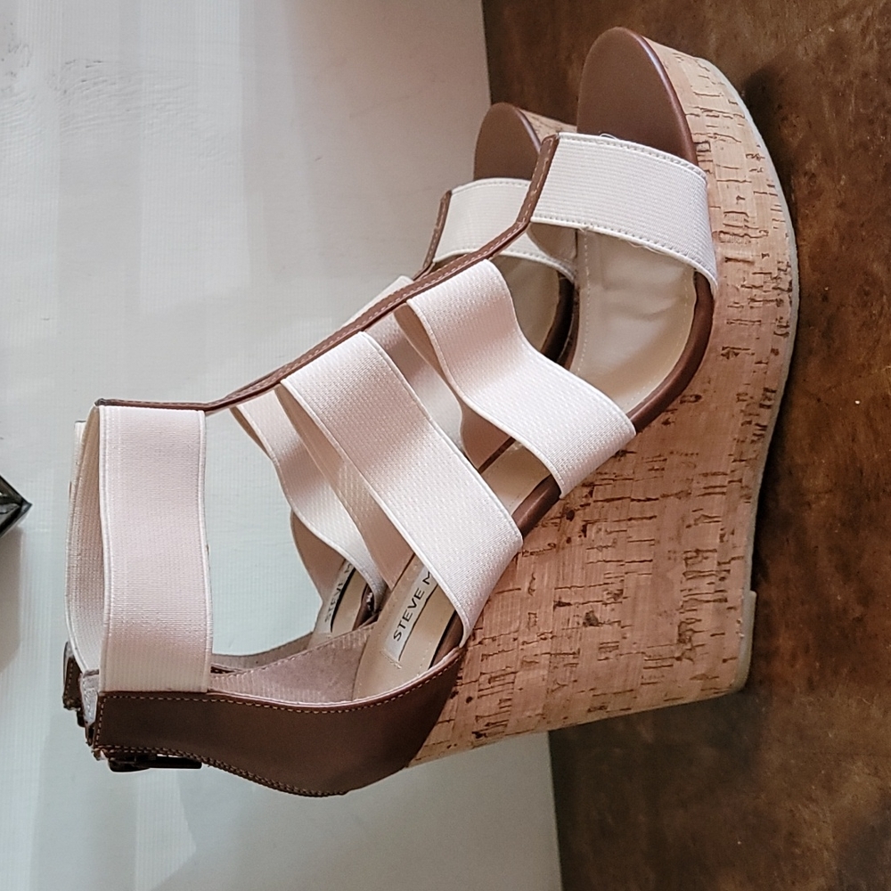 Steve Madden Cork Heels Wedges